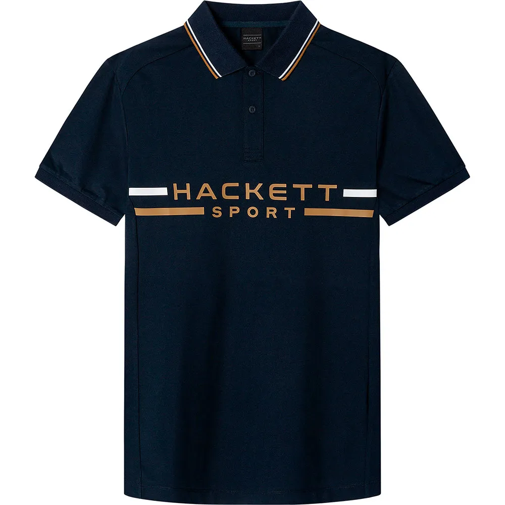 

Поло Hackett Team Panel, синий