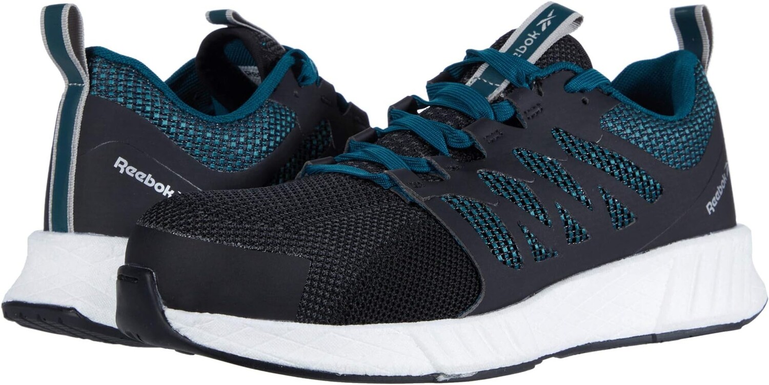 

Кроссовки Fusion Flexweave Cage Composite Toe Reebok, цвет Teal