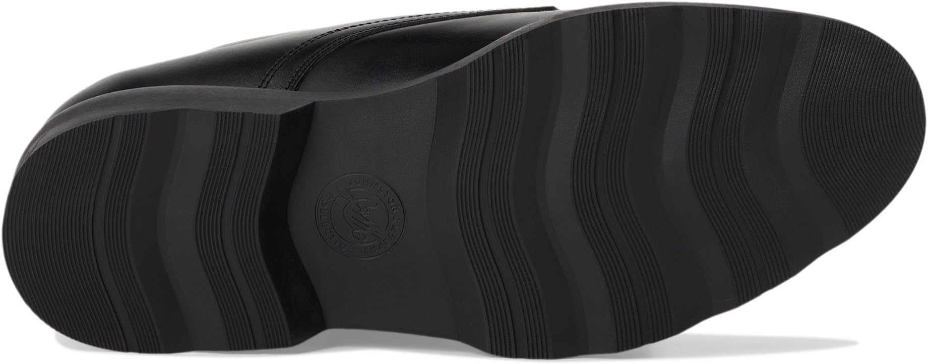 Оксфорды Johnston & Murphy Collection Men's Huxley Moc Toe Derby, Black European Calfskin — фото 3