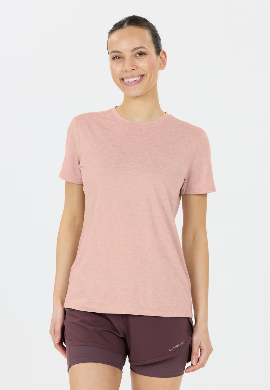 

Футболка Endurance Sports T-shirt, Violet Ice/Pink