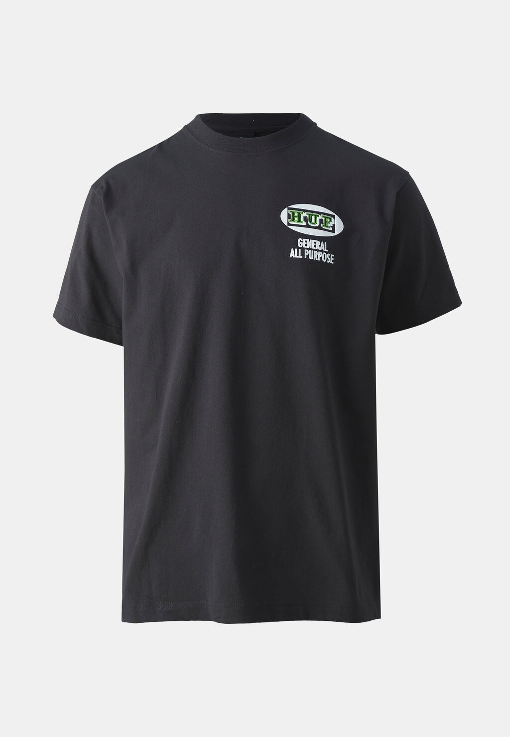

Футболка с принтом ALL PURPOSE TEE UNISEX HUF, черный