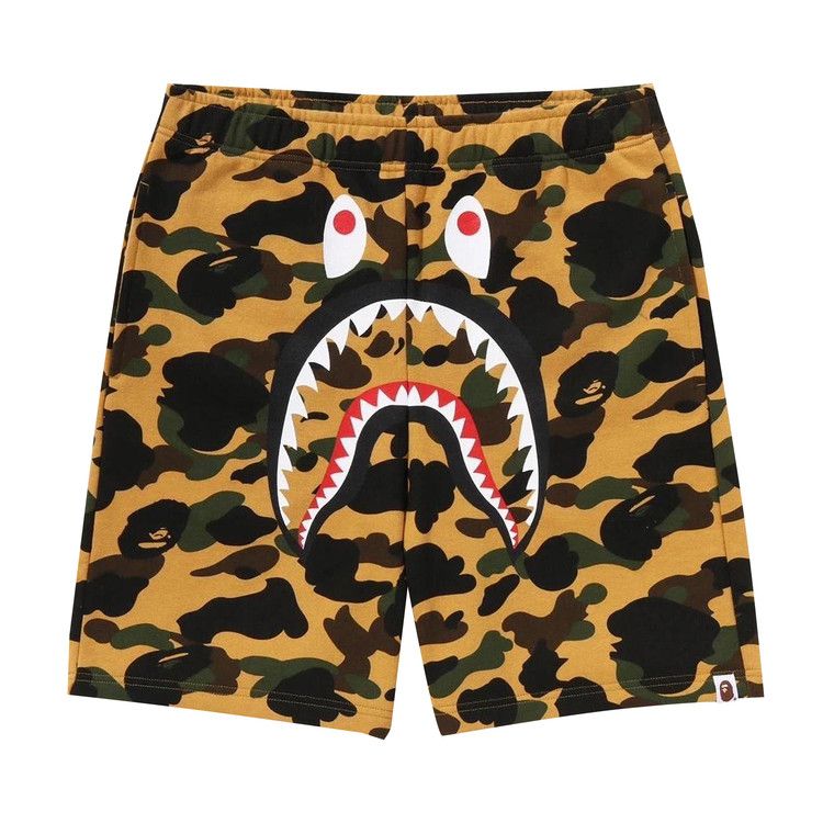 

Шорты BAPE 1st Camo Shark Regular Fit Sweat Shorts, Yellow