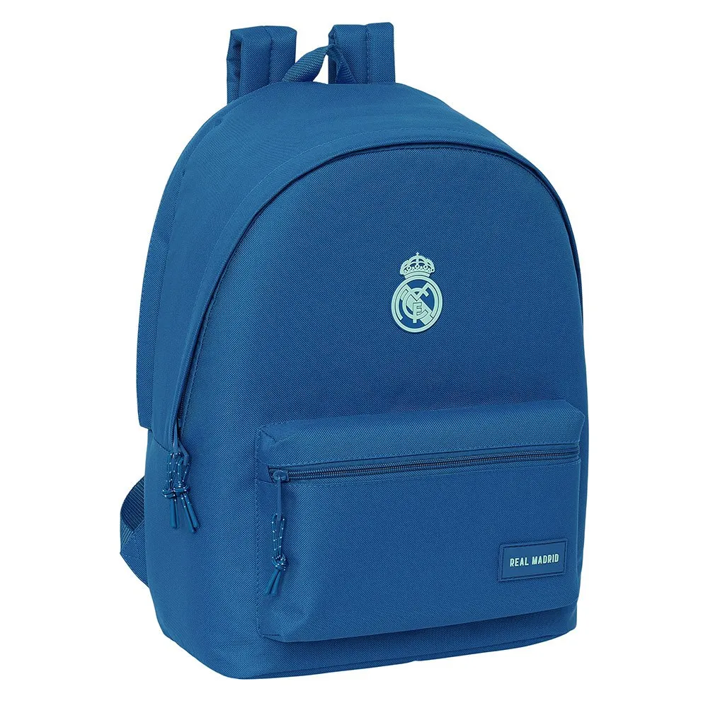 

Рюкзак Safta Real Madrid 15.6'' 24.55L 27x33x10 cm 642468820, синий