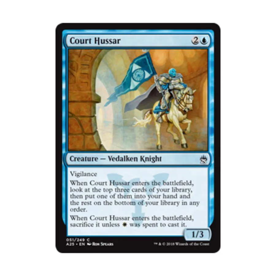 

CCG Придворный гусар (К), MTG - Masters 25