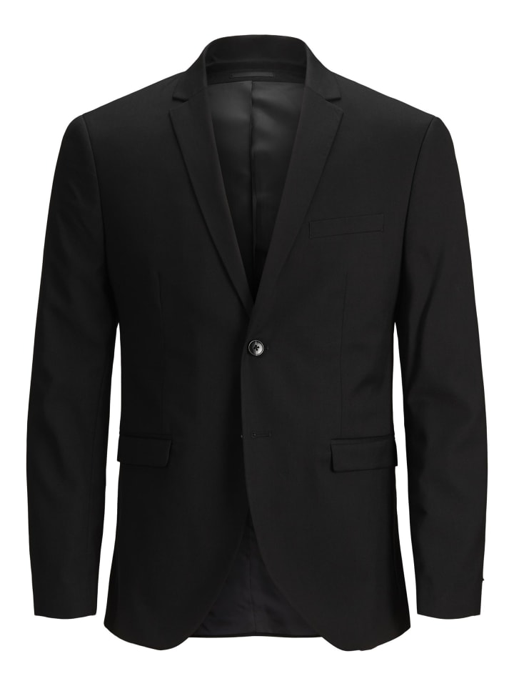 

JACK & JONES Junior Однобортный пиджак черного цвета