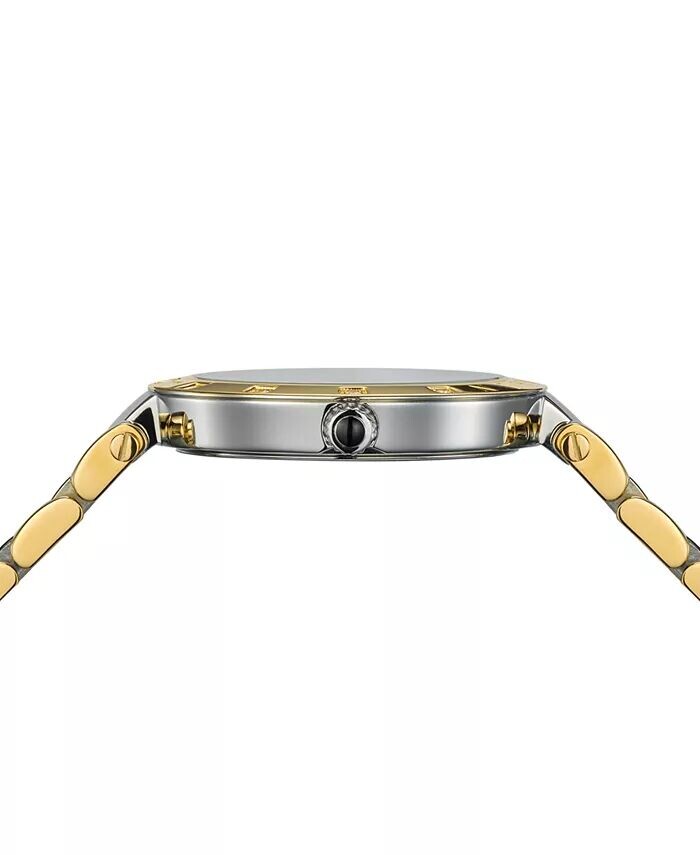 Женские швейцарские часы Balmainia Bijou Diamond (1/10 карата t.w.), двухцветный браслет из нержавеющей стали, 33 мм — фото 4