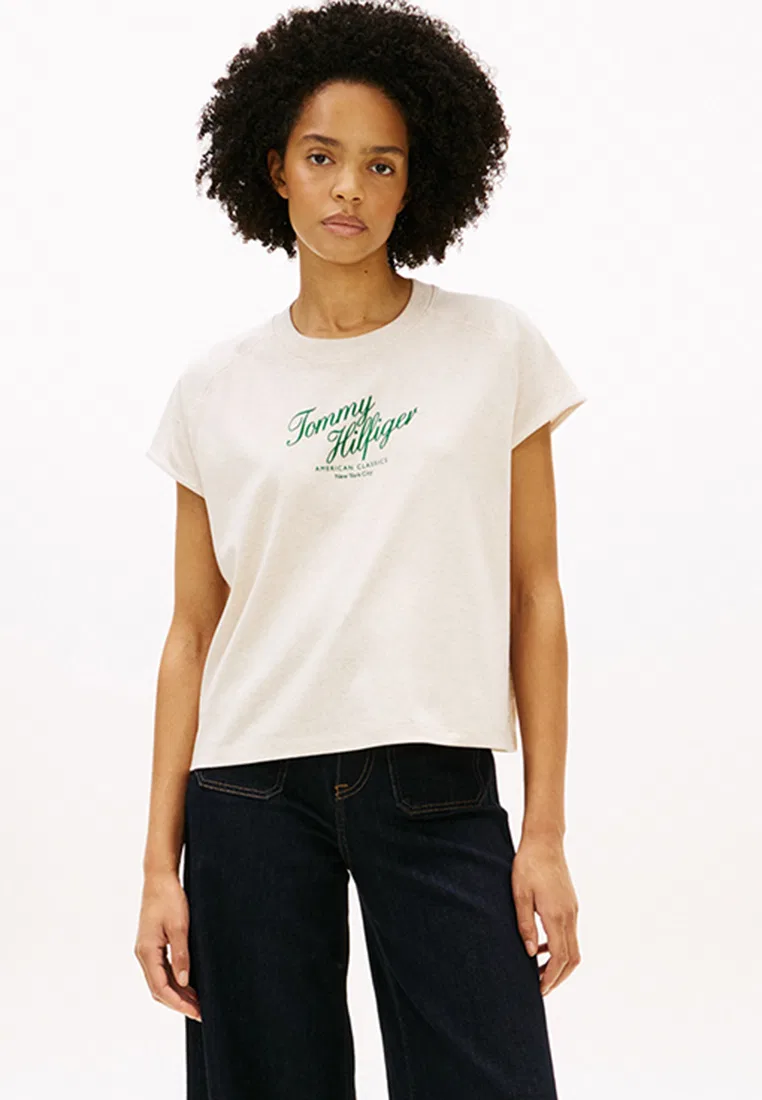 Футболка, Seasonal Script Tee, TH Mainline Tommy Hilfiger — фото 3
