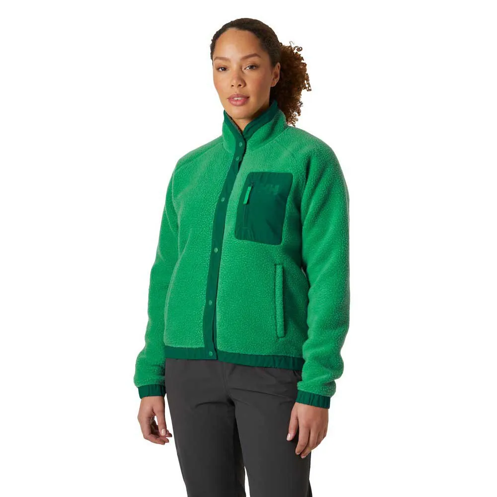 

Флис Helly Hansen Imperial Pile Snap full zip, зеленый