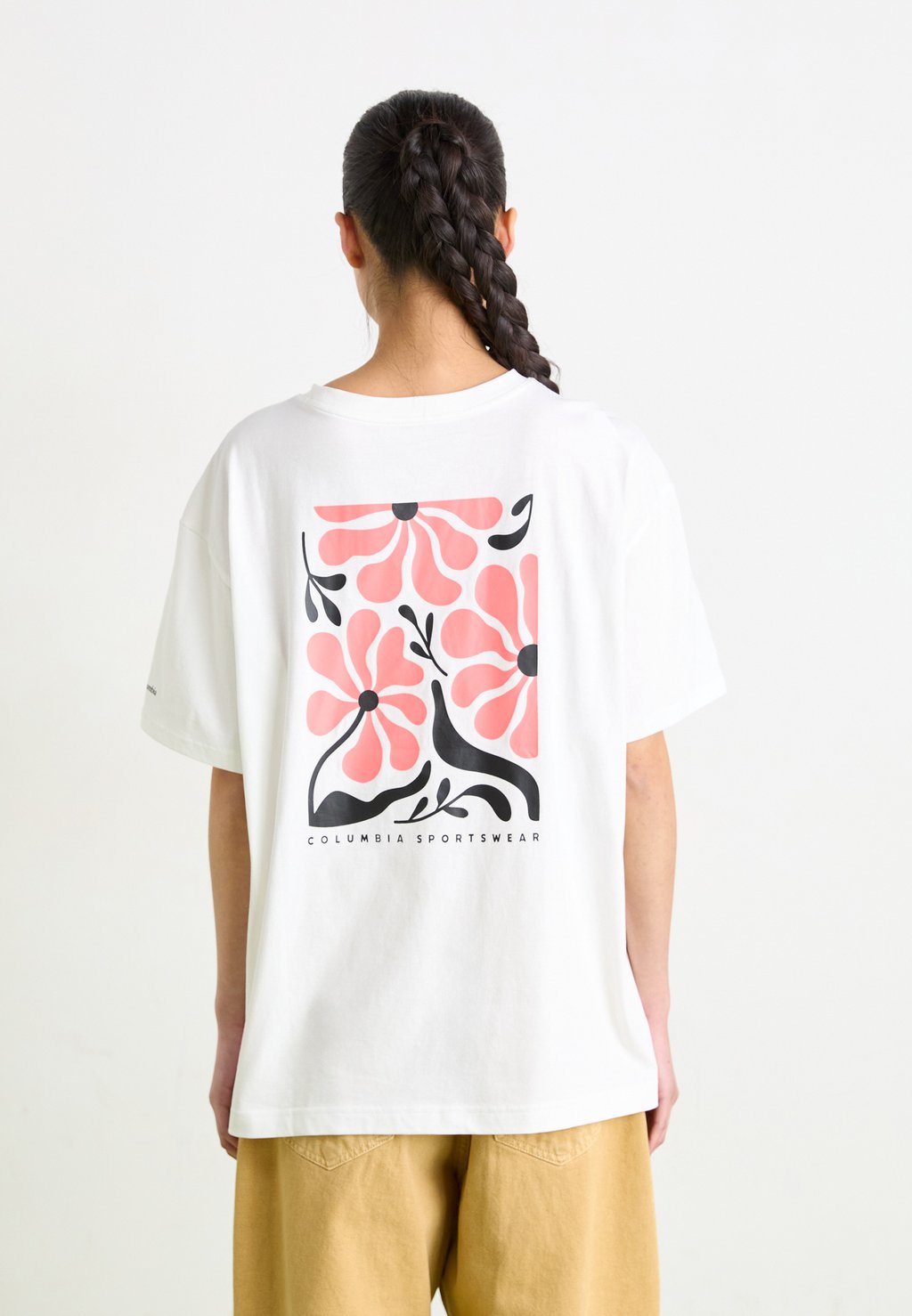 

Футболка с принтом ROLLING BEND GRAPHIC OVERSIZED TEE Columbia, белый