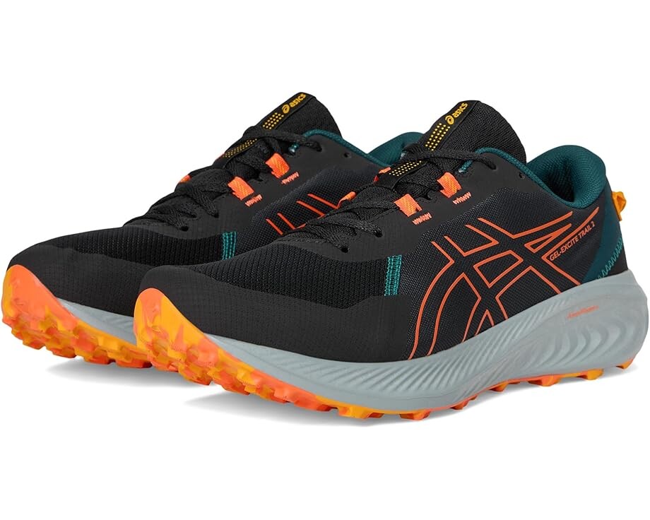 

Кроссовки ASICS GEL-Excite Trail 2, цвет Black/Nova Orange