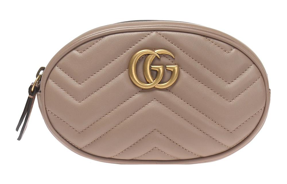 

GUCCI Сумка поясная GG Marmont из стёганой кожи
