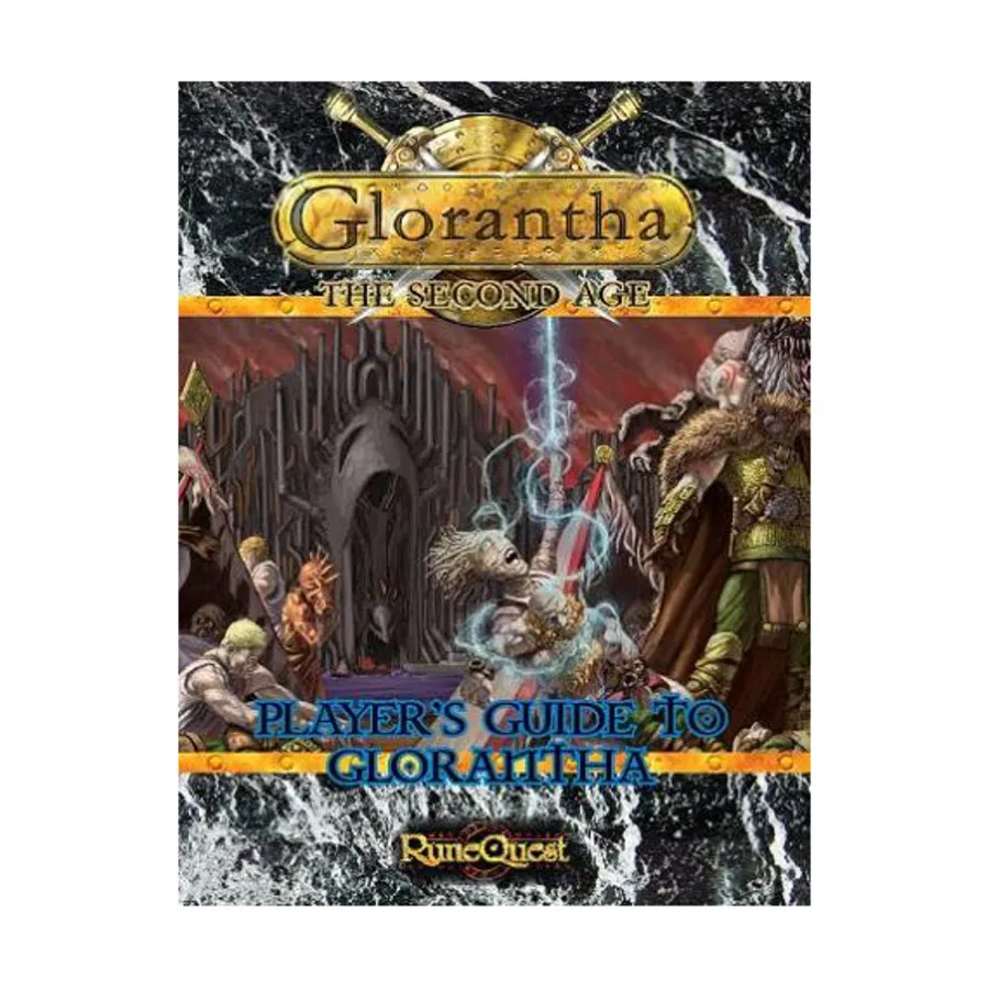 

Player's Guide to Glorantha, RuneQuest (Mongoose Publishing), мягкая обложка