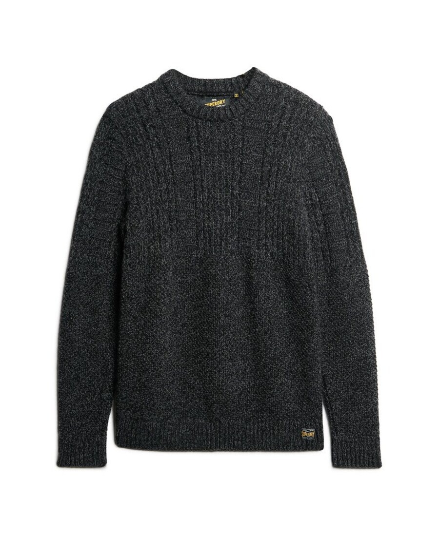 

Свитер Superdry Sweater Jacob, антрацит