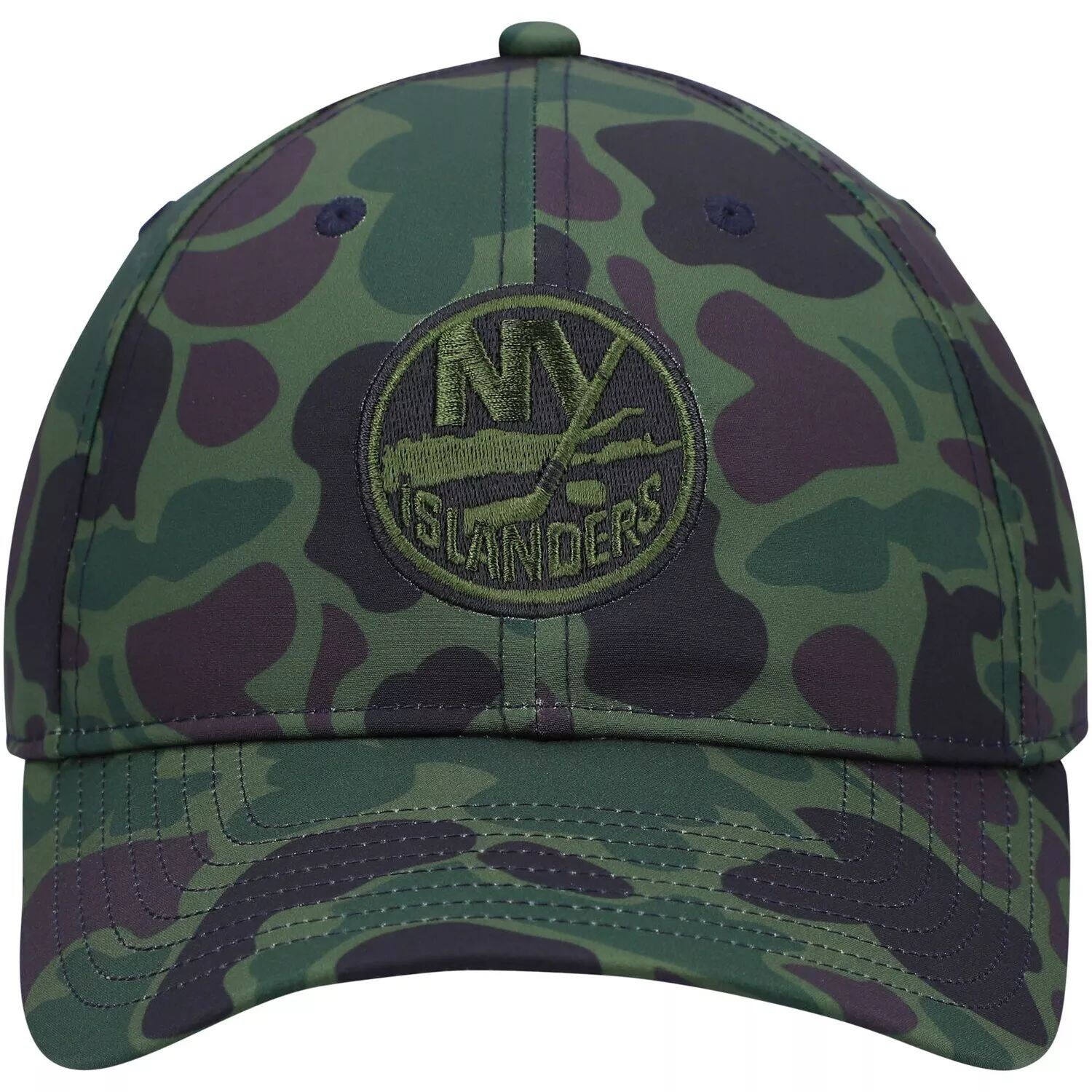 

Мужская регулируемая кепка с камуфляжным принтом adidas New York Islanders Locker Room Slouch