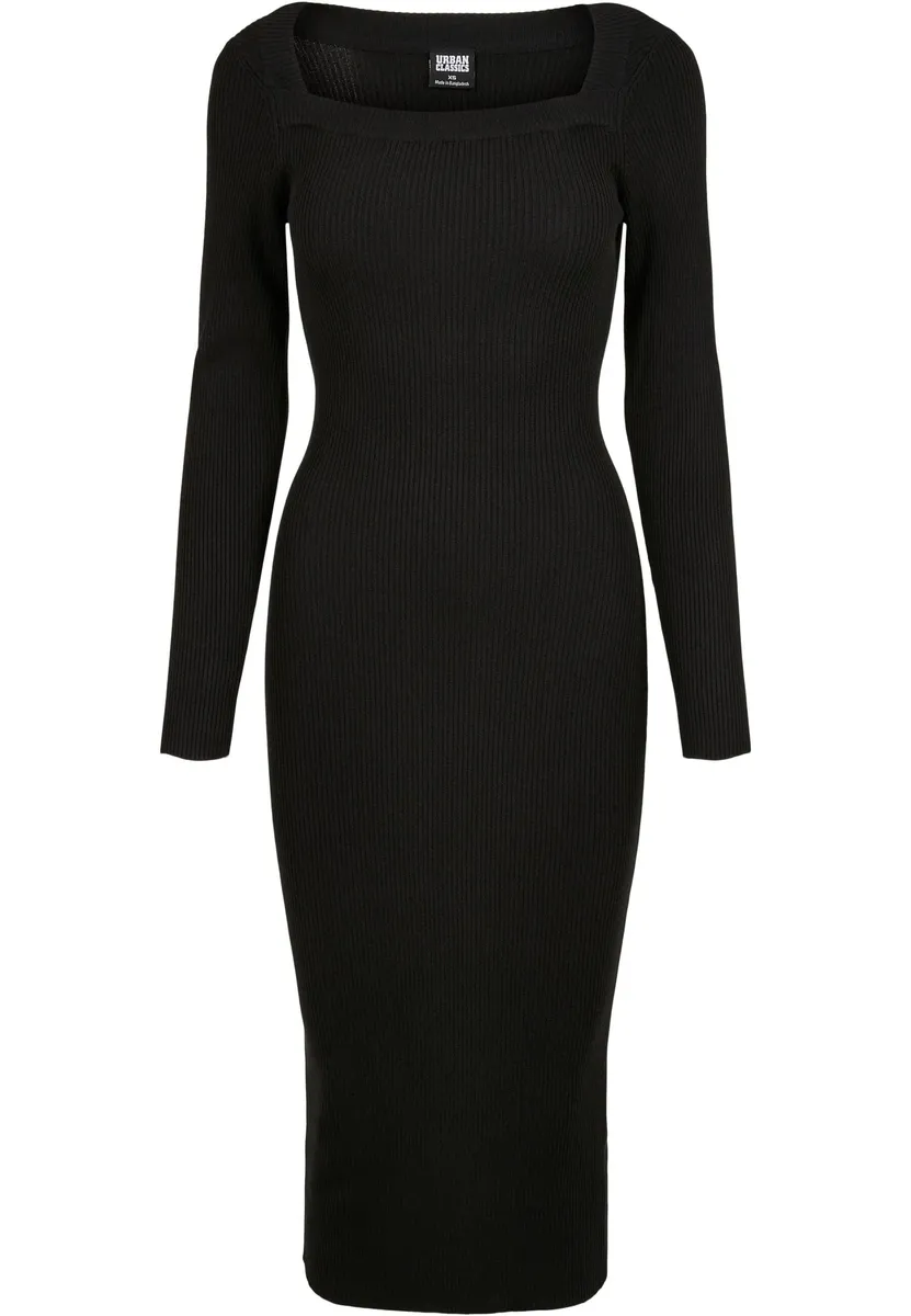 

Платье-рубашка URBAN CLASSICS " Urban Classics Women's Ladies Long Knit Dress" (1 шт.), черный