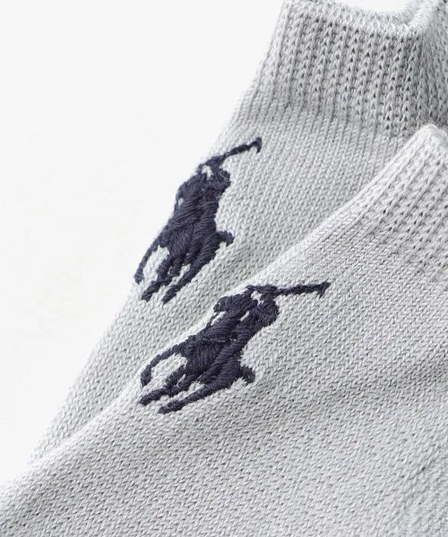 Женские сетчатые носки для кроссовок POLO RALPH LAUREN с широким каблуком, специальный дизайн, артикул 03207993 — фото 3
