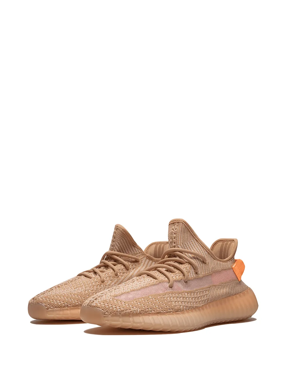 Кроссовки Yeezy Boost 350 V2 Clay Adidas Yeezy, оранжевый — фото 2