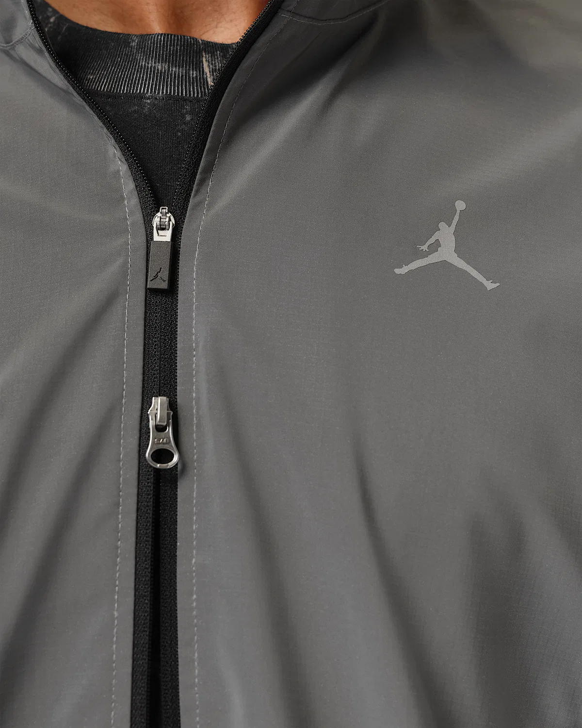 Мужская куртка Hike Mike Reflective Draft Jordan Brooklyn, Metallic Silver — фото 4