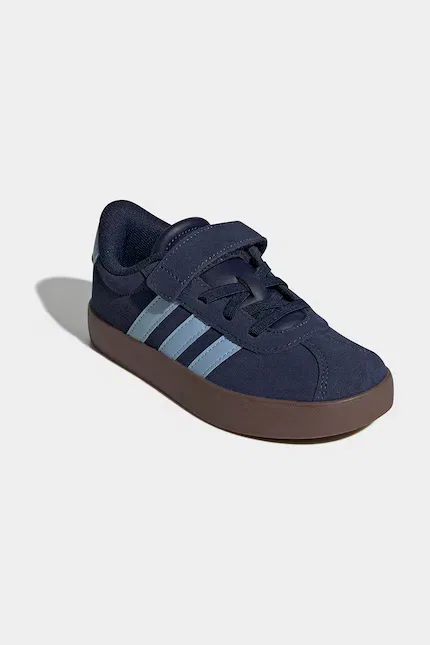Кроссовки детские VL COURT 3.0 Adidas, синий — фото 2