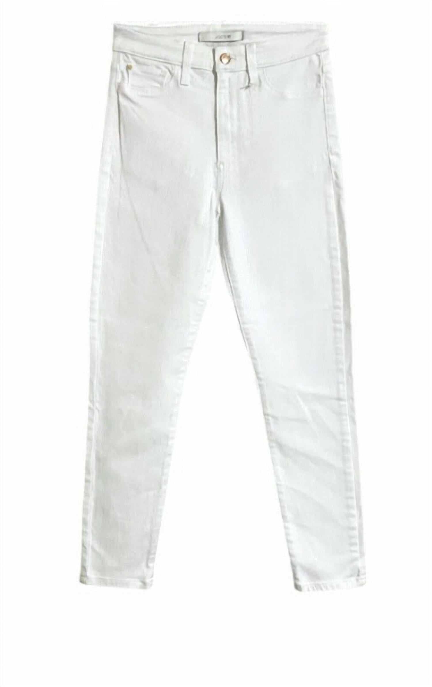 

Женские джинсы Charlie с высокой посадкой, облегающие, белого цвета JOE'S Jeans