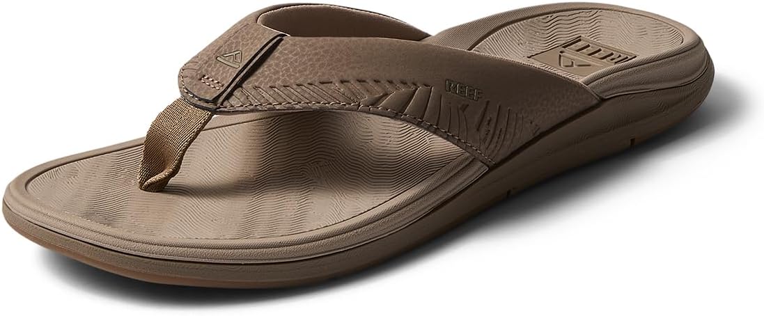 

Мужские вьетнамки REEF Offshore, амортизирующая стелька, поддержка свода стопы, прочная подошва, Fossil/Tan