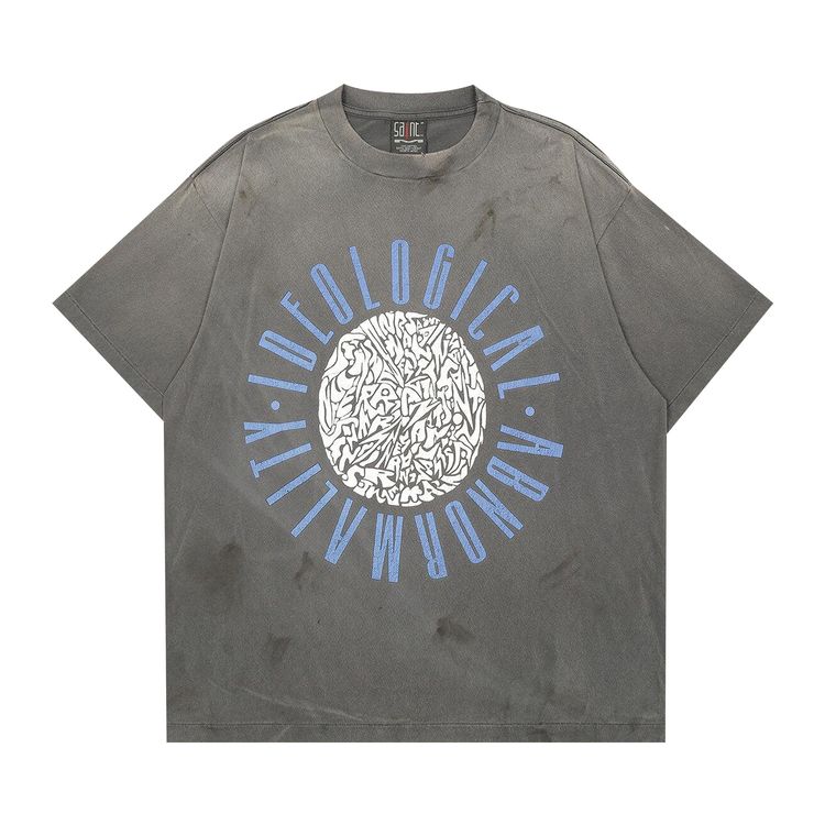 

Футболка SAINT Mxxxxxx Ideological Short-Sleeve Tee 'Black', черный