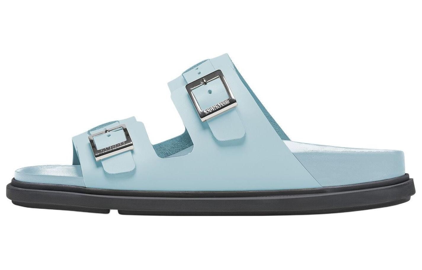 

Шлепанцы женские минеральные синие Birkenstock