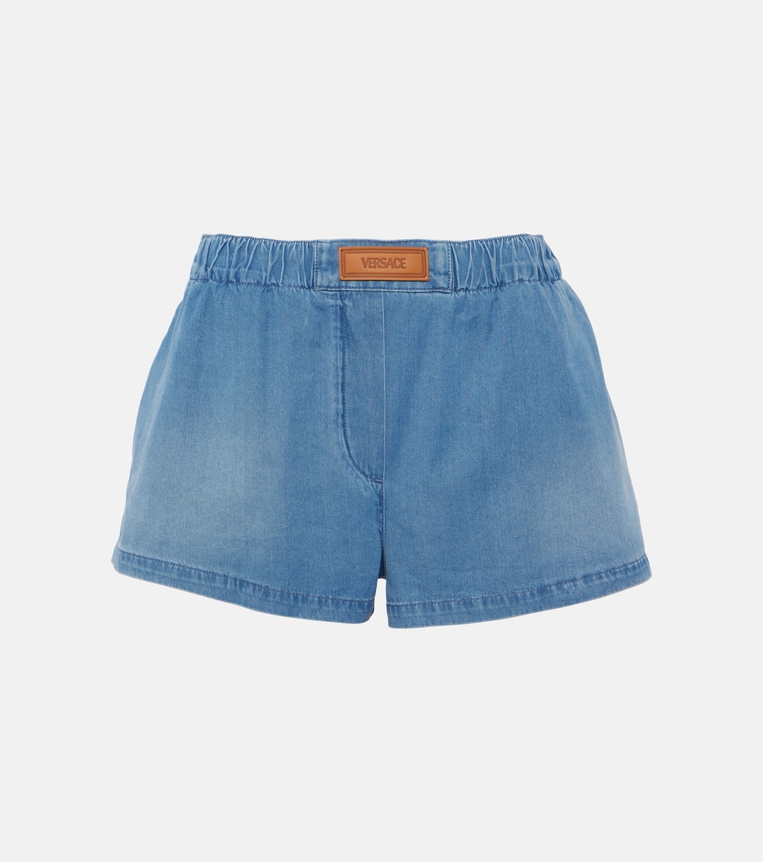 

Джинсовые шорты с логотипом Versace, Medium Blue