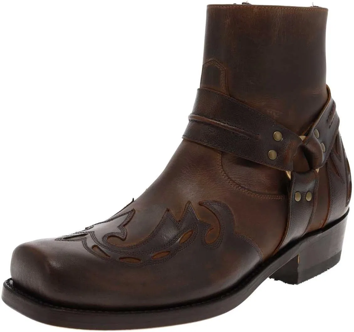 Ботинки FB Fashion Boots Tauro Low Unisex Biker Boots Motorcycle Boots Brown