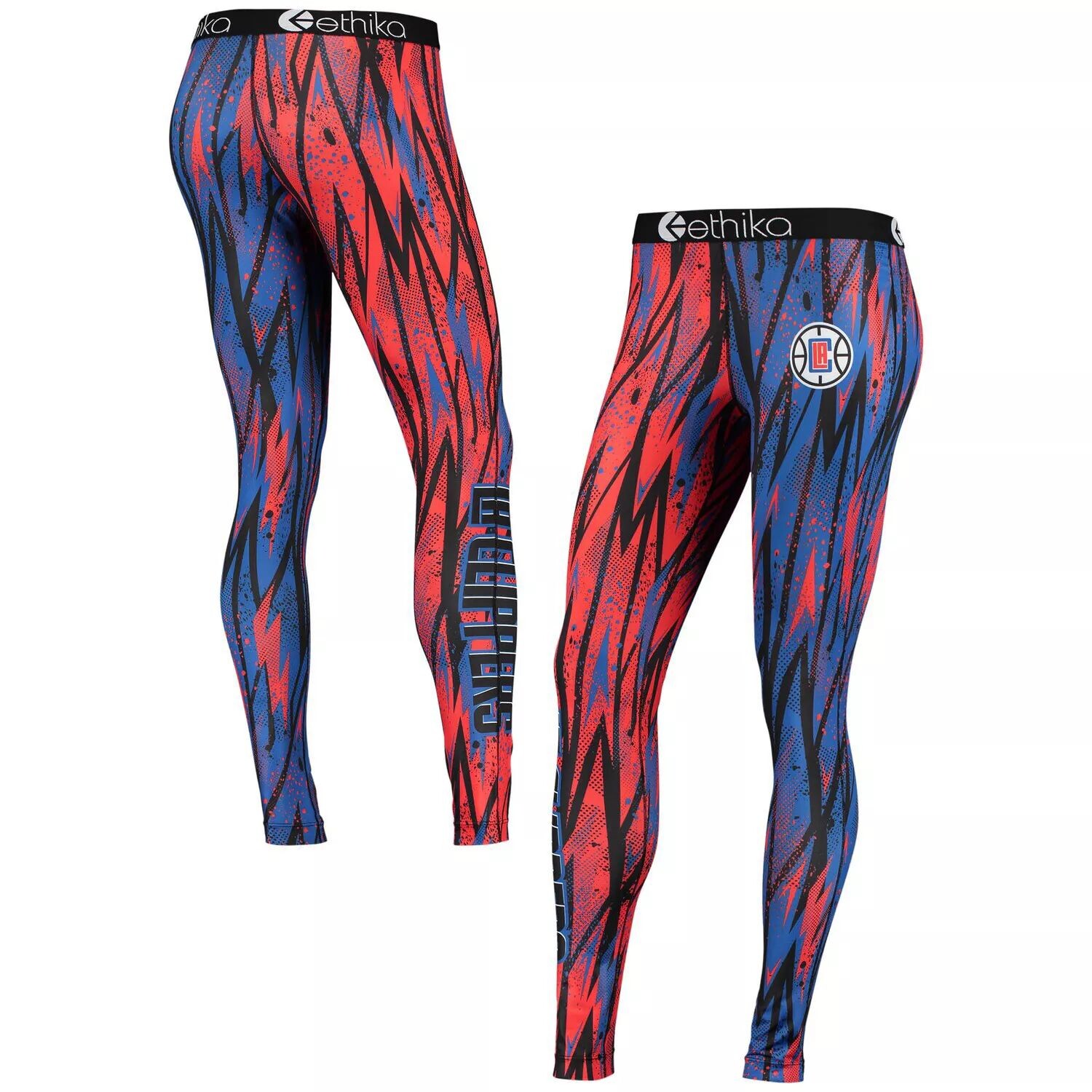

Женские классические леггинсы Ethika Red/Royal LA Clippers