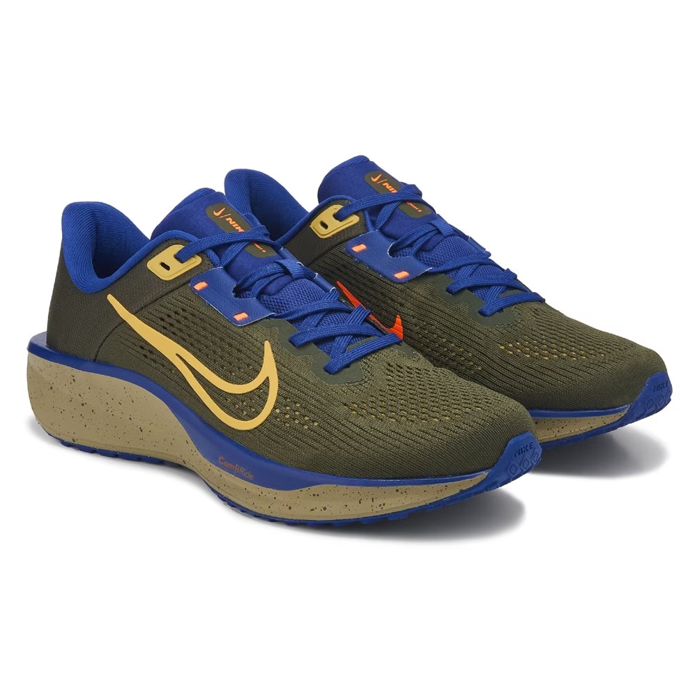 

Кроссовки для бега Quest 6 Nike, khaki/blue/gold