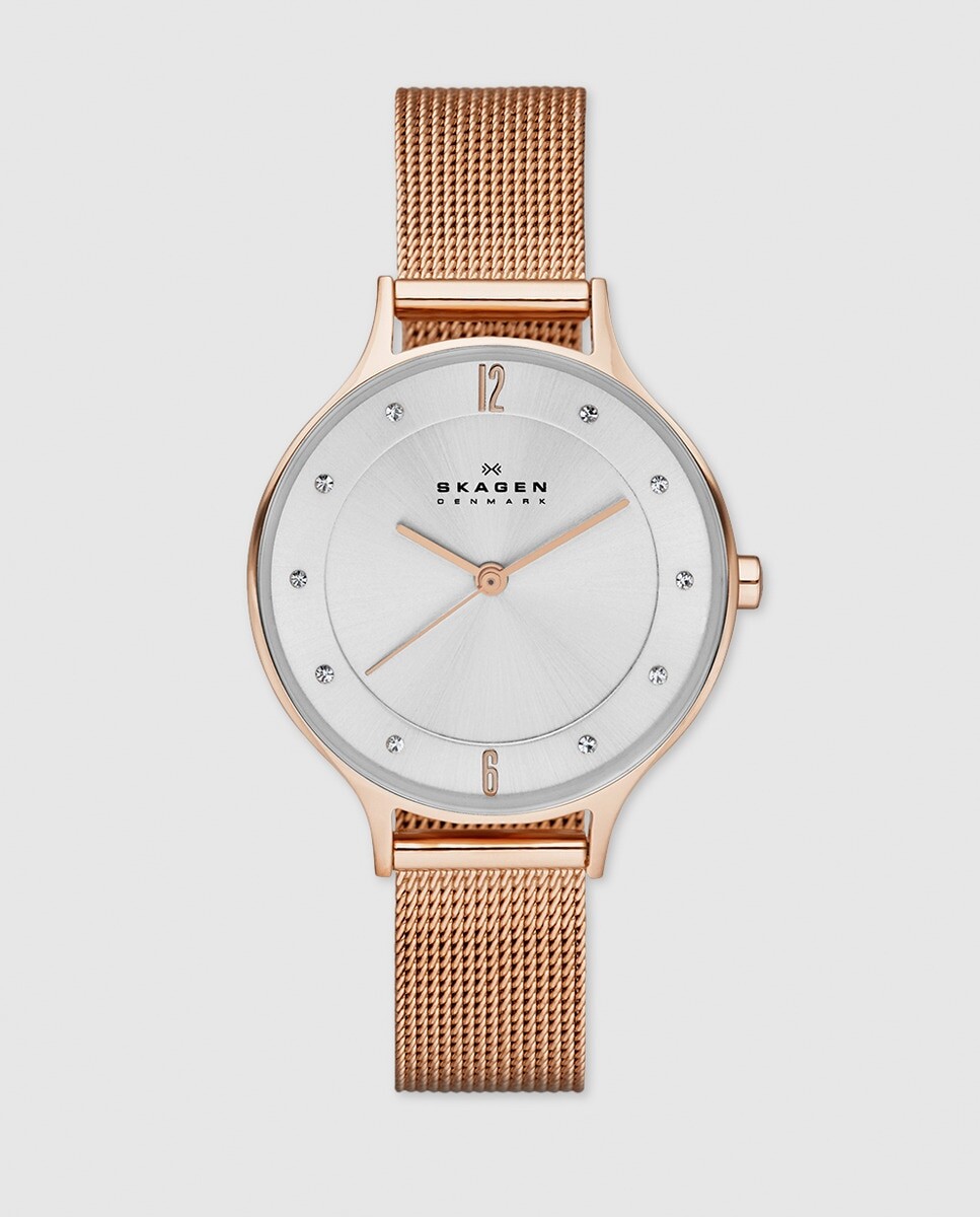 

Skagen Anita SKW2151 стальные женские часы Skagen, розовый