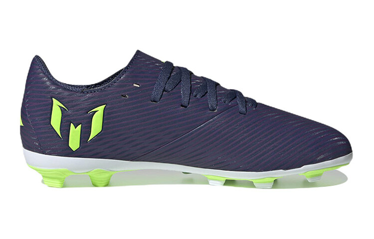 Футбольные бутсы Messi Kids Kids Low-top Blue/Green Adidas — фото 2