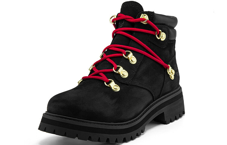 Ботинки Timberland Holiday Luxe Waterproof, черный / красный — фото 3