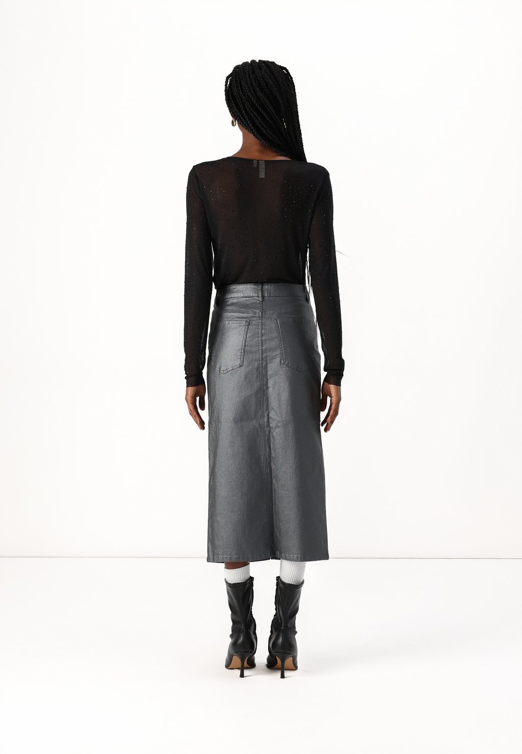 

Юбка-карандаш NAYA SKIRT Object, серый