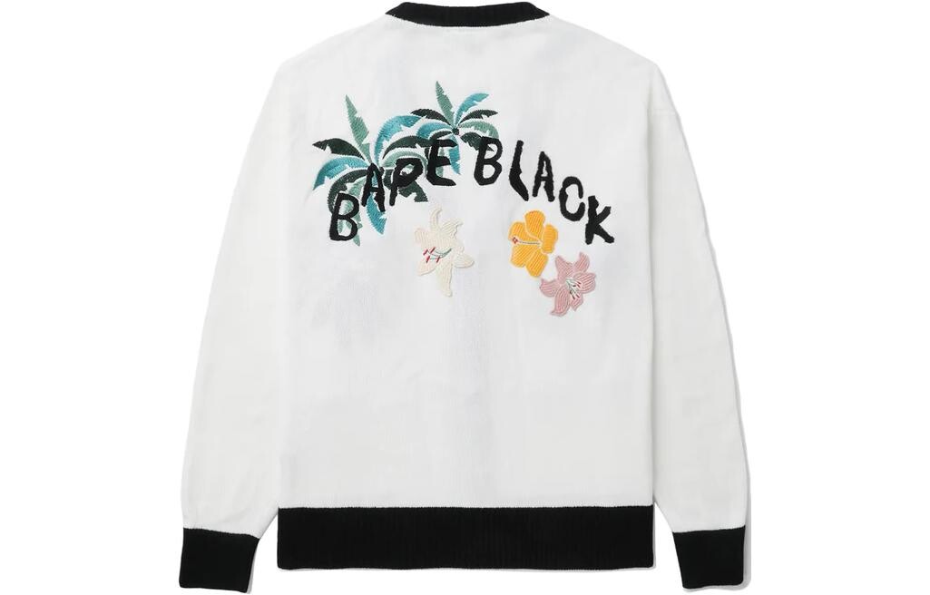 Кардиган BAPE Black Ape с вышивкой в виде головы обезьяны A Bathing Ape, розовый — фото 4