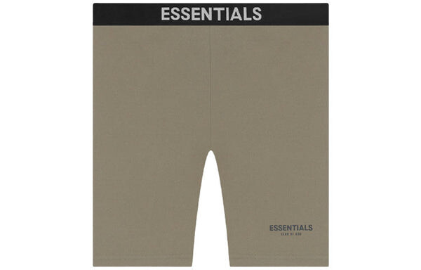Шорты ss21 athletic biker short 'taupe' Fear Of God Essentials, серый — фото 2
