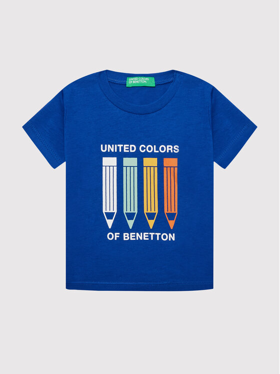 

Футболка стандартного кроя United Colors Of Benetton, синий