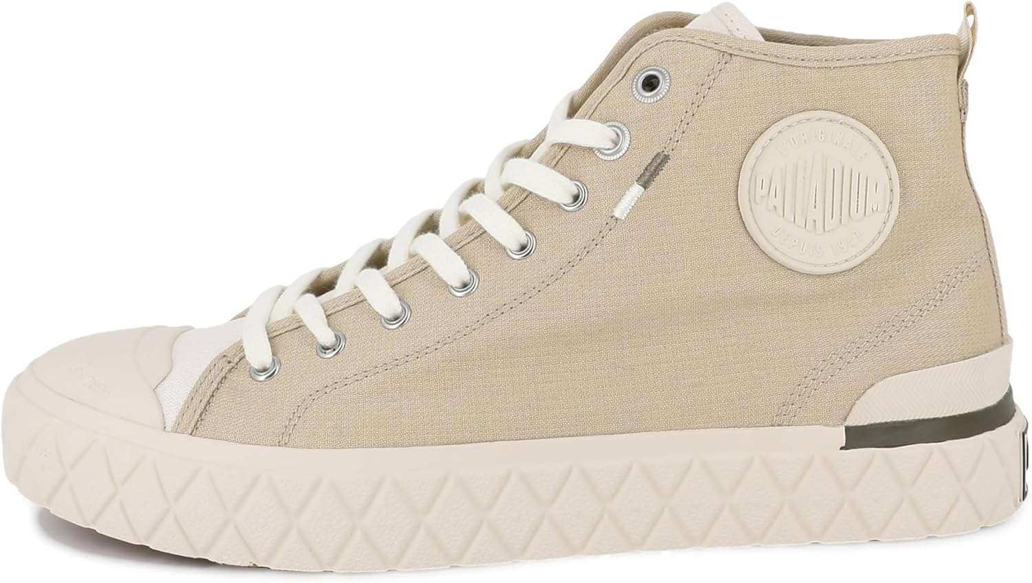 Кроссовки Palladium Unisex Palla Ace Mid из органического канваса на шнуровке, Mojave Desert — фото 3