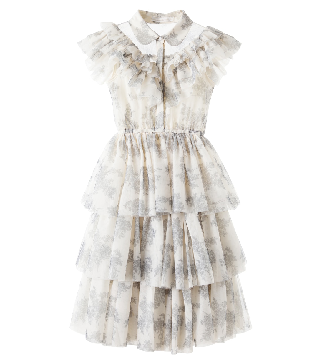 

Платье из тюля Jeena с узором toile de jouy C'era Una Volta, Cream/Black Toile De Jouy