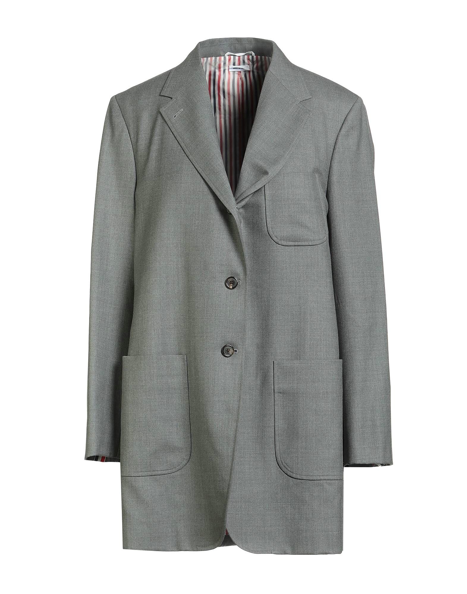 

Пальто Thom Browne, серый