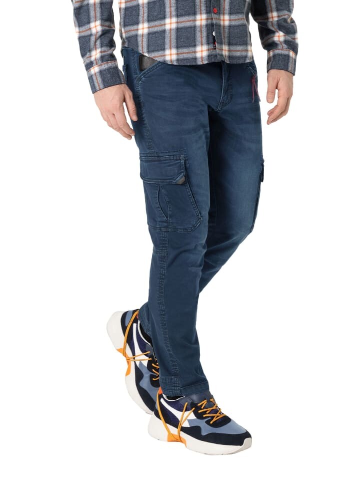

Джинсы Timezone Jeans Regular Fit Slim Legs Medium Waist, синий