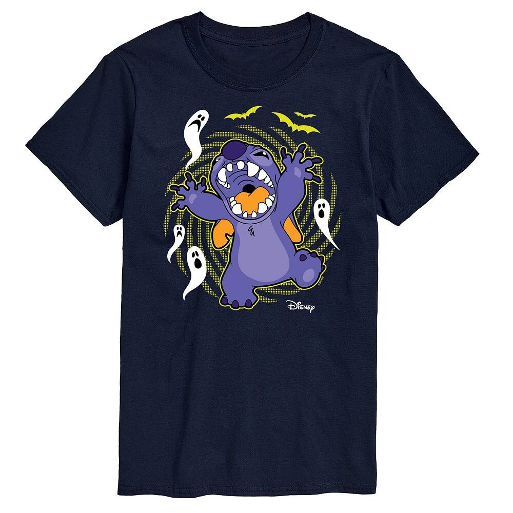 

Мужская футболка Disney's Lilo & Stitch Ghosts Licensed Character, темно-синий