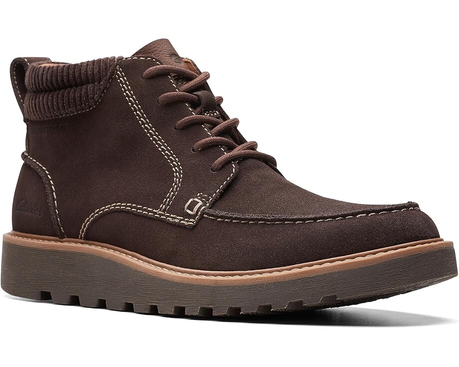 

Ботинки Clarks Barnes Mid, цвет Brown Suede