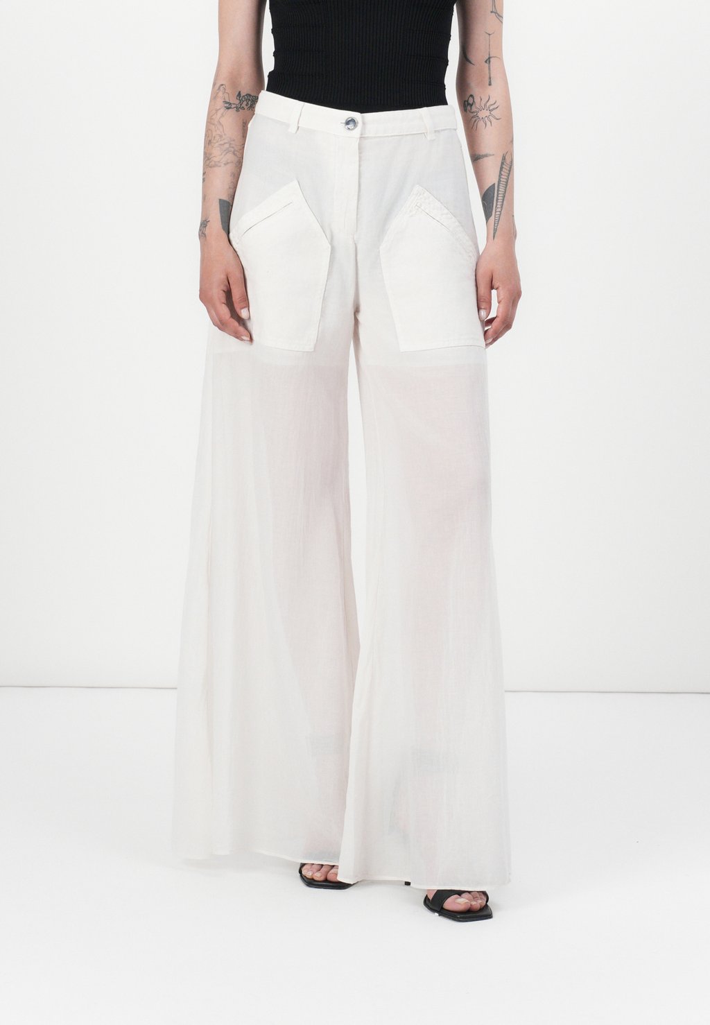 

Брюки DONALD PANTALONE Pinko, кремовый