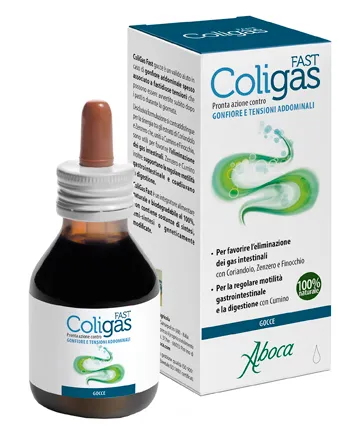 

Aboca Coligas Fast Drops 75 мл, добавка от отеков в животе