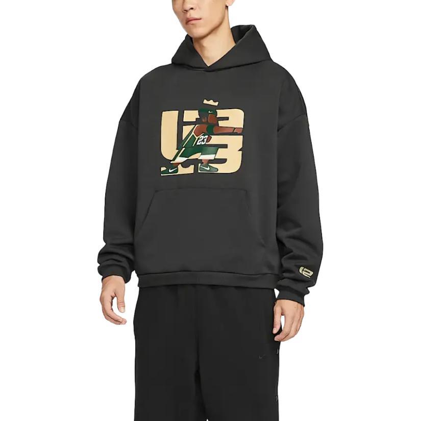 Nike Мужская толстовка Therma FIT FW25, серо-черная — фото 4