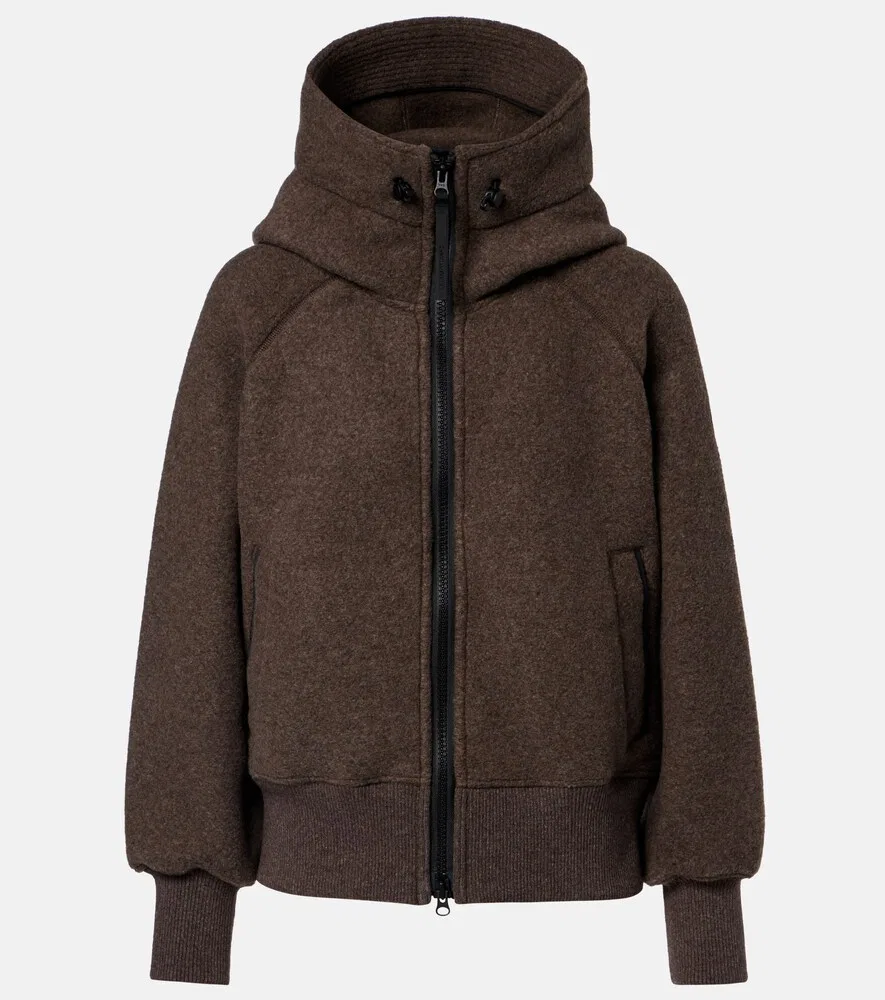 Куртка Black Label Chilliwack из шерстяной смеси Canada Goose, коричневый