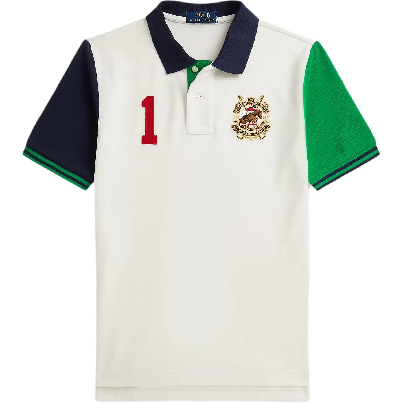 Поло детское Polo Ralph Lauren белое