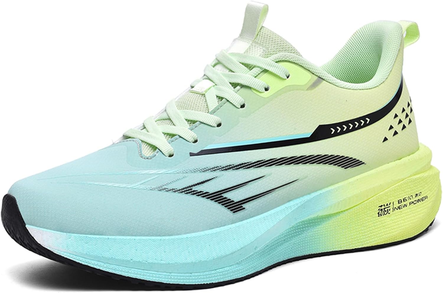 

Мужские спортивные кроссовки для бега, ходьбы и тенниса, дышащие, легкие и удобные кроссовки для мужчин Generic, зеленый